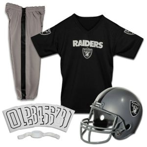 Franklin Sports Las Vegas Raiders Youth Deluxe Uniform Set