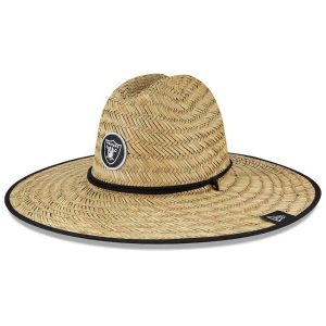 Las Vegas Raiders New Era 2020 NFL Summer Straw Hat