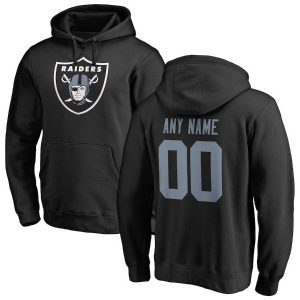 Las Vegas Raiders Personalized Pullover Hoodie