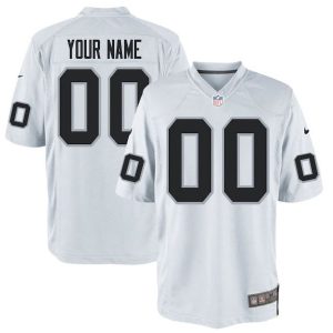 Nike Men’s Las Vegas Raiders Customized Game White Jersey