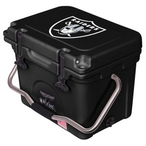 ORCA Las Vegas Raiders Black 20-Quart Hard-Sided Cooler